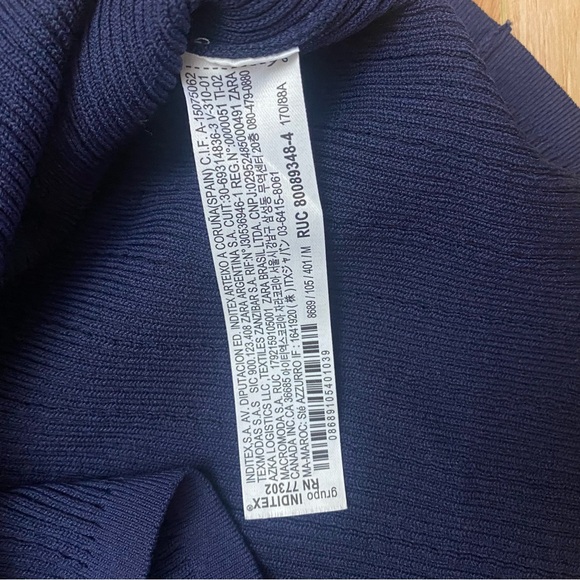 Zara knit cardigan with gold buttons - Picture 10 of 15